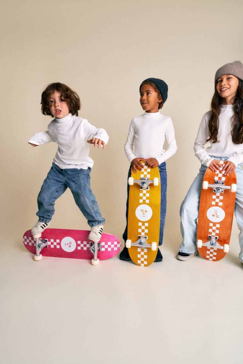 La board Sunny "Damier" (checkerboard) – Image 8
