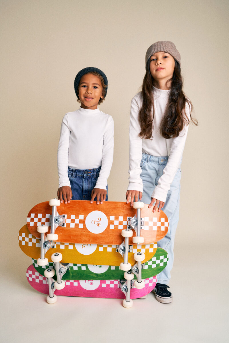 La board Sunny "Damier" (checkerboard) – Image 13