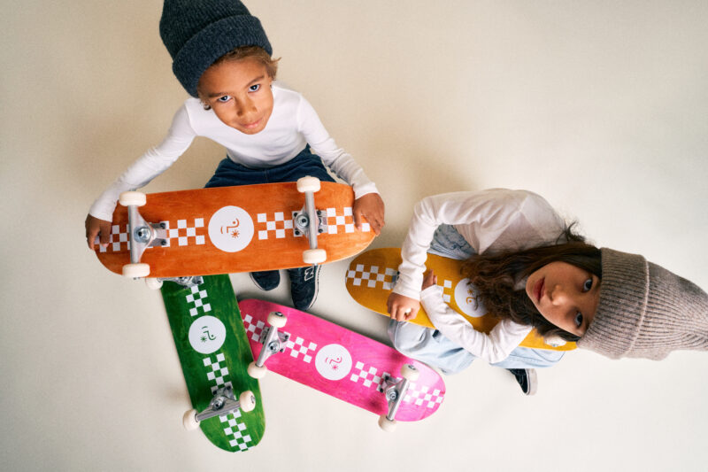 La board Sunny "Damier" (checkerboard) – Image 12