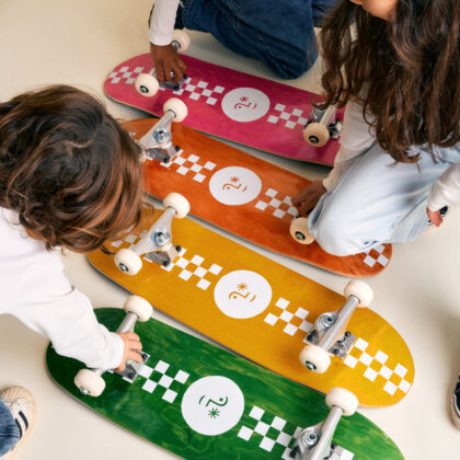 La board Sunny "Damier" (checkerboard)